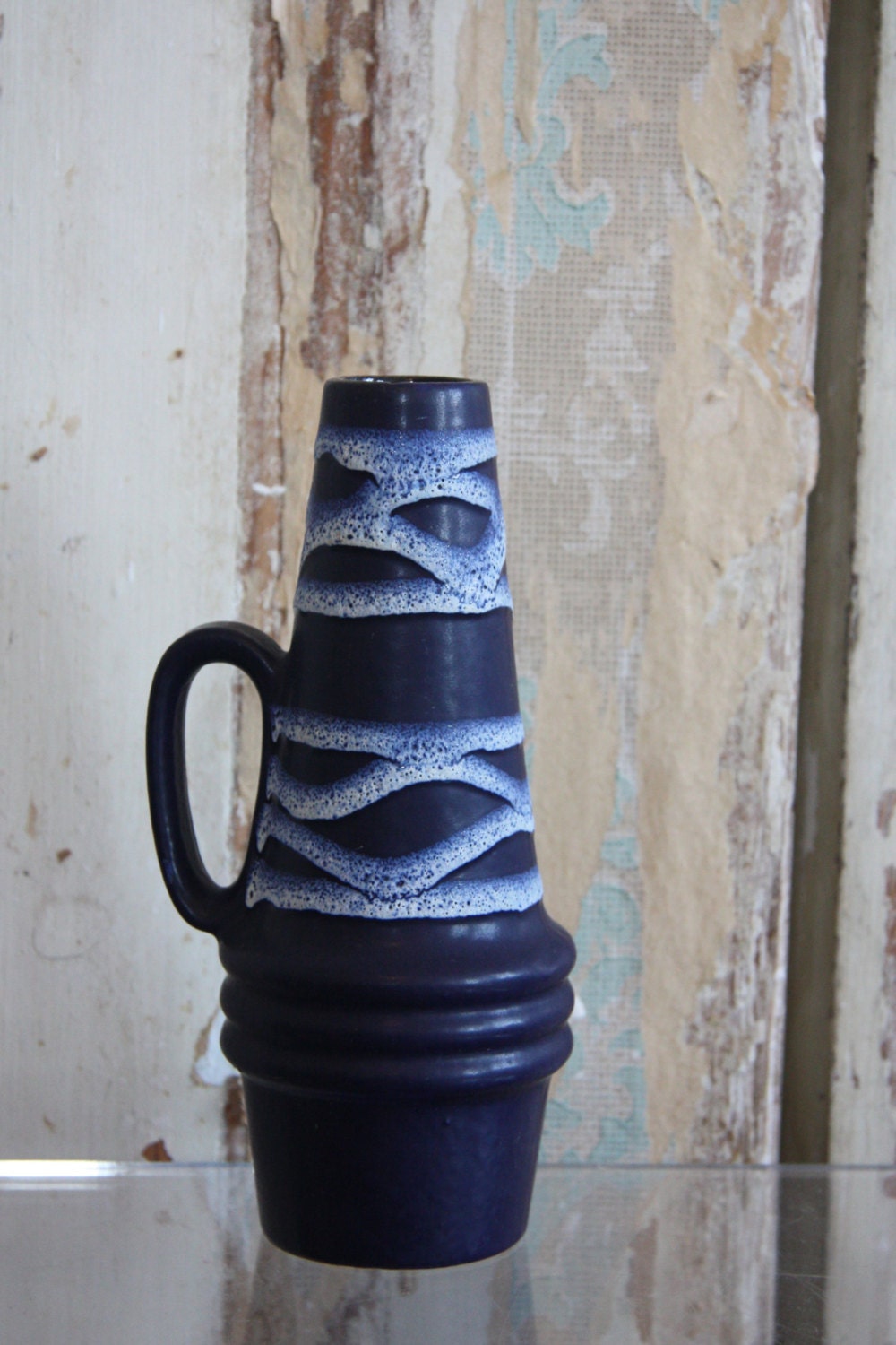Fat Lava 60s West German Scheurich Vase 400-22