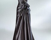 Custom Sheath V-neck Floor-length Taffeta Ruffles Beading Long Bridesmaid/Evening/Party/Homecoming/Prom/Formal Dresses 2013 New Arrival