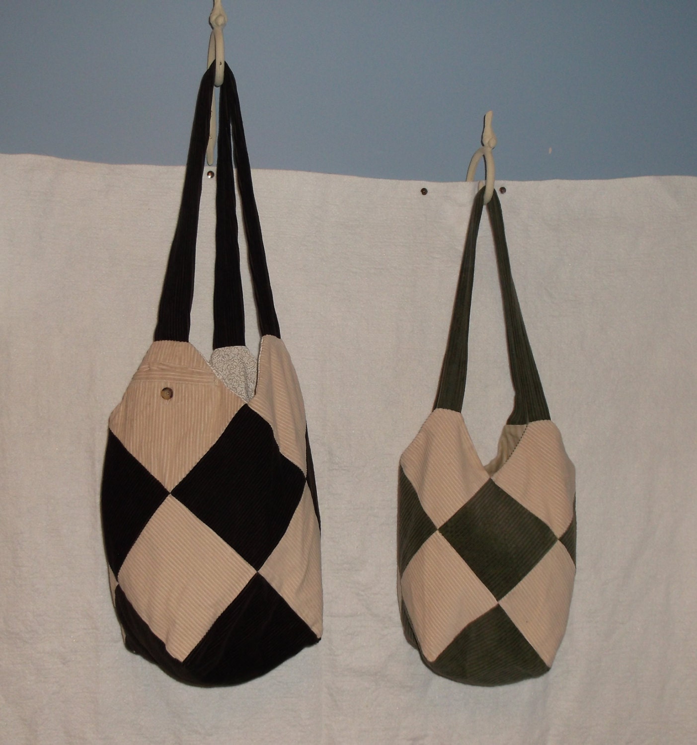 Recycled Corduroy Bag