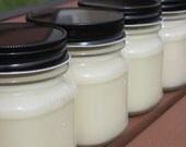 Soy Candle 8oz. Mason Jar Scented Soy Candle