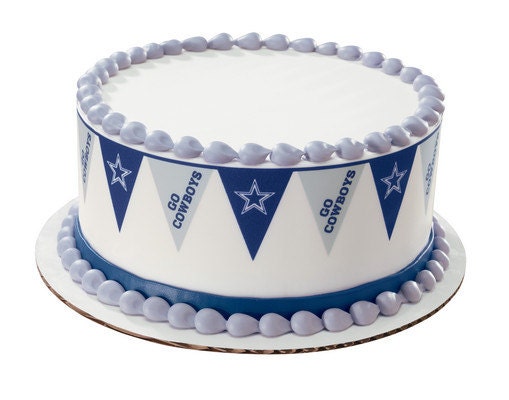 NFL-PENNANT-COWBOYS- Borders Edible Image Cake Topper Il_570xn