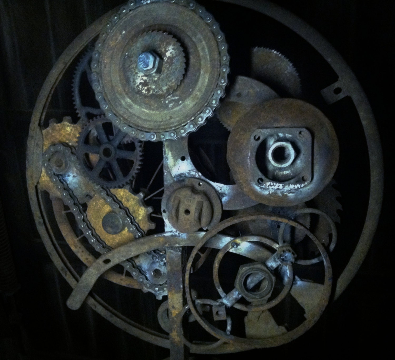 Wheels of Jor-  steampunk metal art sculpture