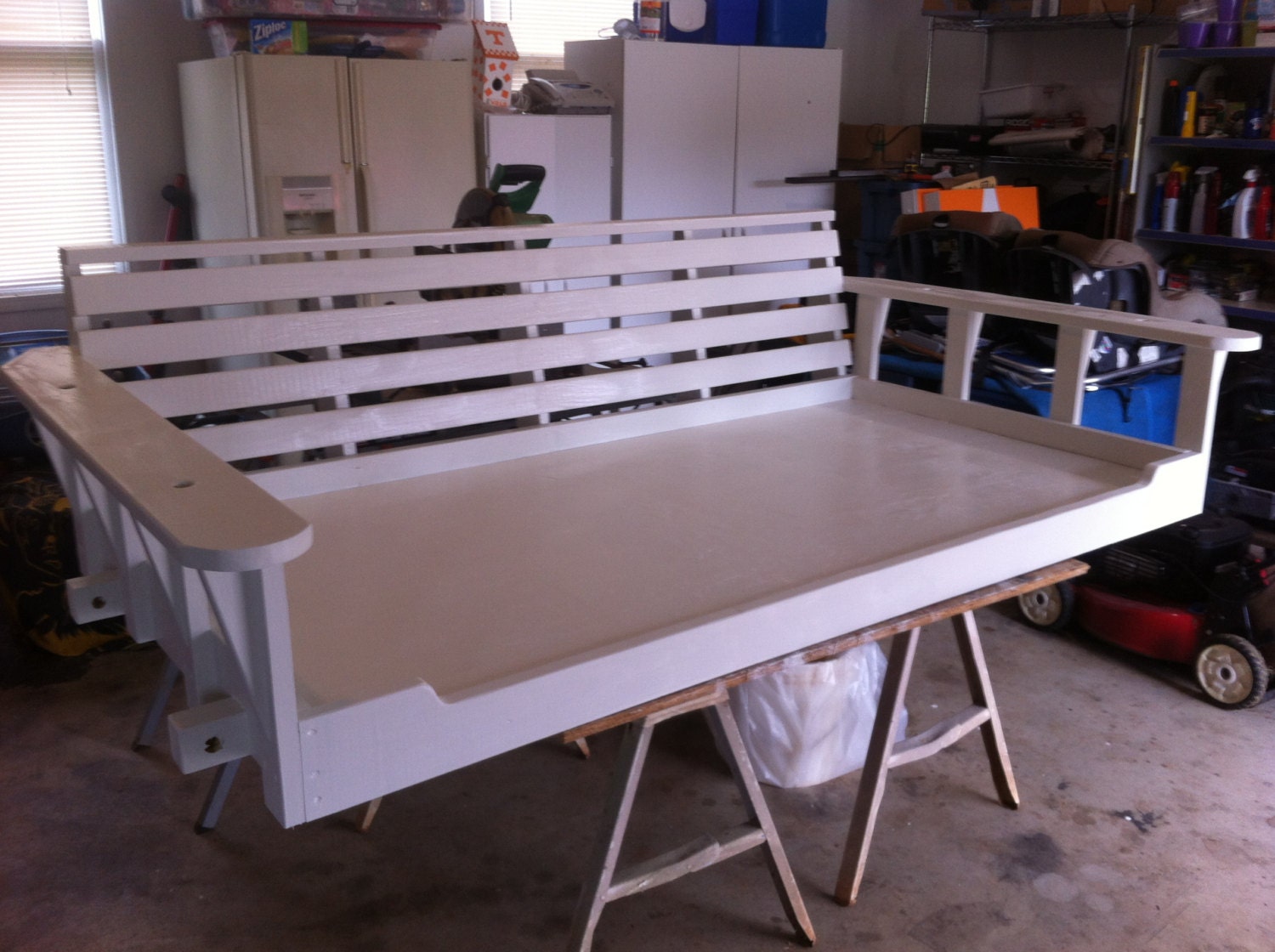 Custom Swinging Porch Bed Complete Package.