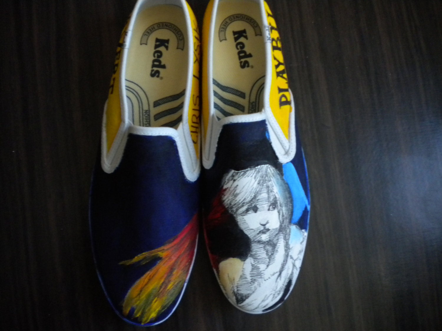 Canvas Custom Shoes Hand Painted