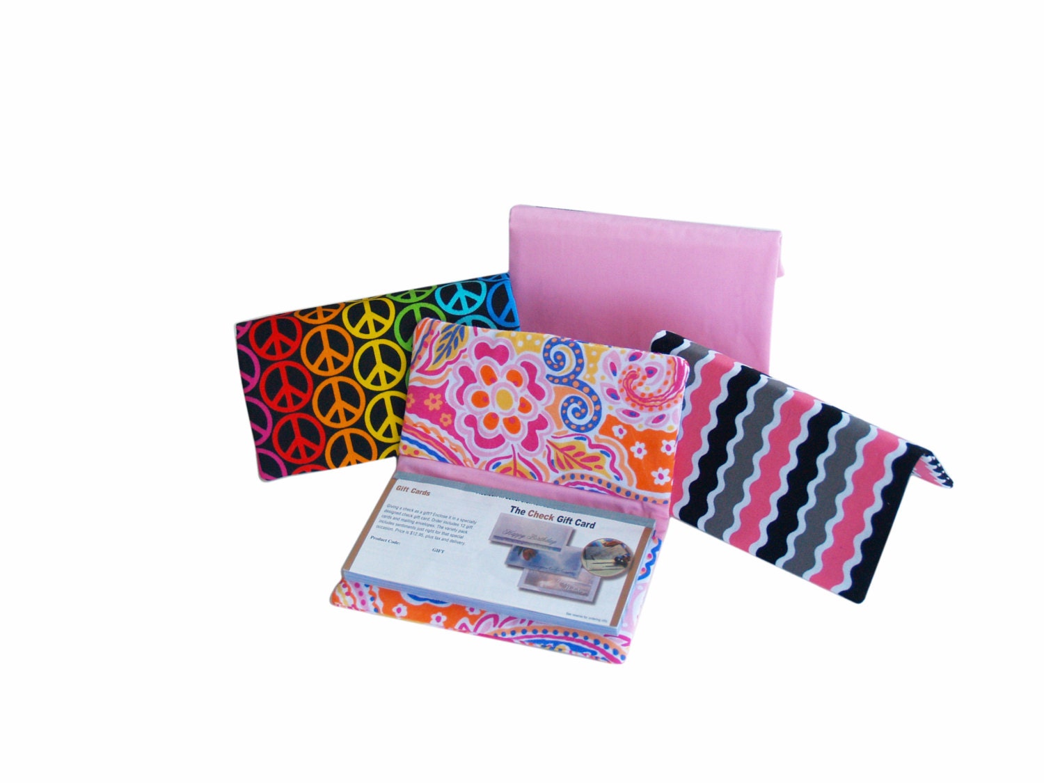 Custom Checkbook Cover-Wallet-Coupon Holder Choice Of Fabric Print