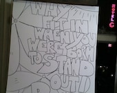 Poster 22x28 Why Fit In When You Were Born To Stand Out