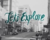 Let's Explore 5"x5"
