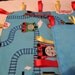 Thomas the Tank Engine Baby Tab Blanket With Minky Back