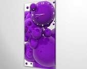 wall clock canvas retro art decoration unique modern kitchen bedroom livingroom clock UHR002