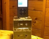 Cassette tape iPhone iPod dock