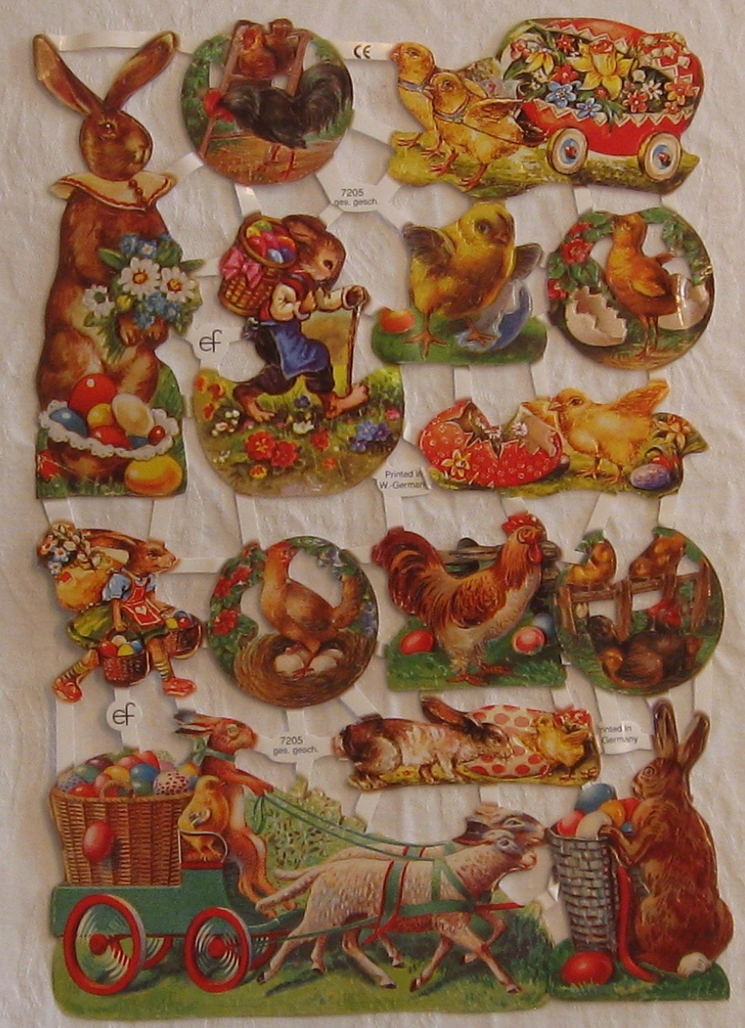 Easter German Die-cuts