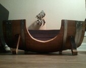 Wine Barrel Dog Bed
