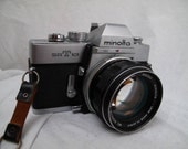 Minolta SRT 101 / Pristine / 58mm 1.4 Rokkor Lens / 35mm Slr Film Camera / TESTED SERVICED