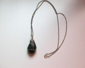 Jade Nephrite wire wrapped pendant