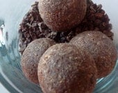 10 Brownie Antioxidant Bites Vegan Raw Gluten-Free Organic