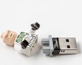 Lego usb flash drive memory stick - Star Wars Clone minifire USB thumgub drive 16GB Sandisk Cruzer