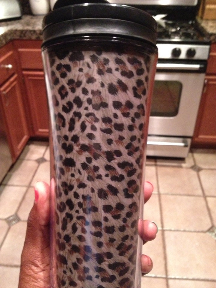 Custom acrylic tumbler
