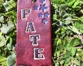 fate dr.dog handmade leather key chain