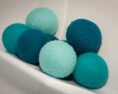 Wool Dryer Balls - Set of 9 - Blueberry Muffin