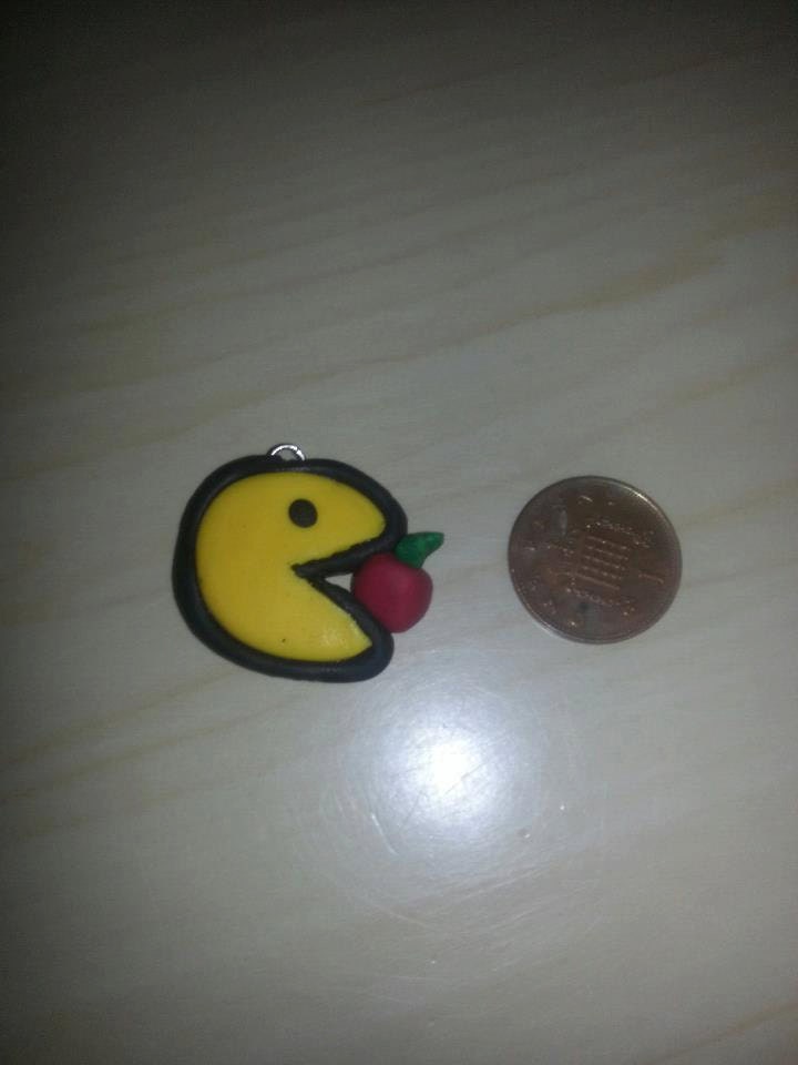 Pacman Phone Charm