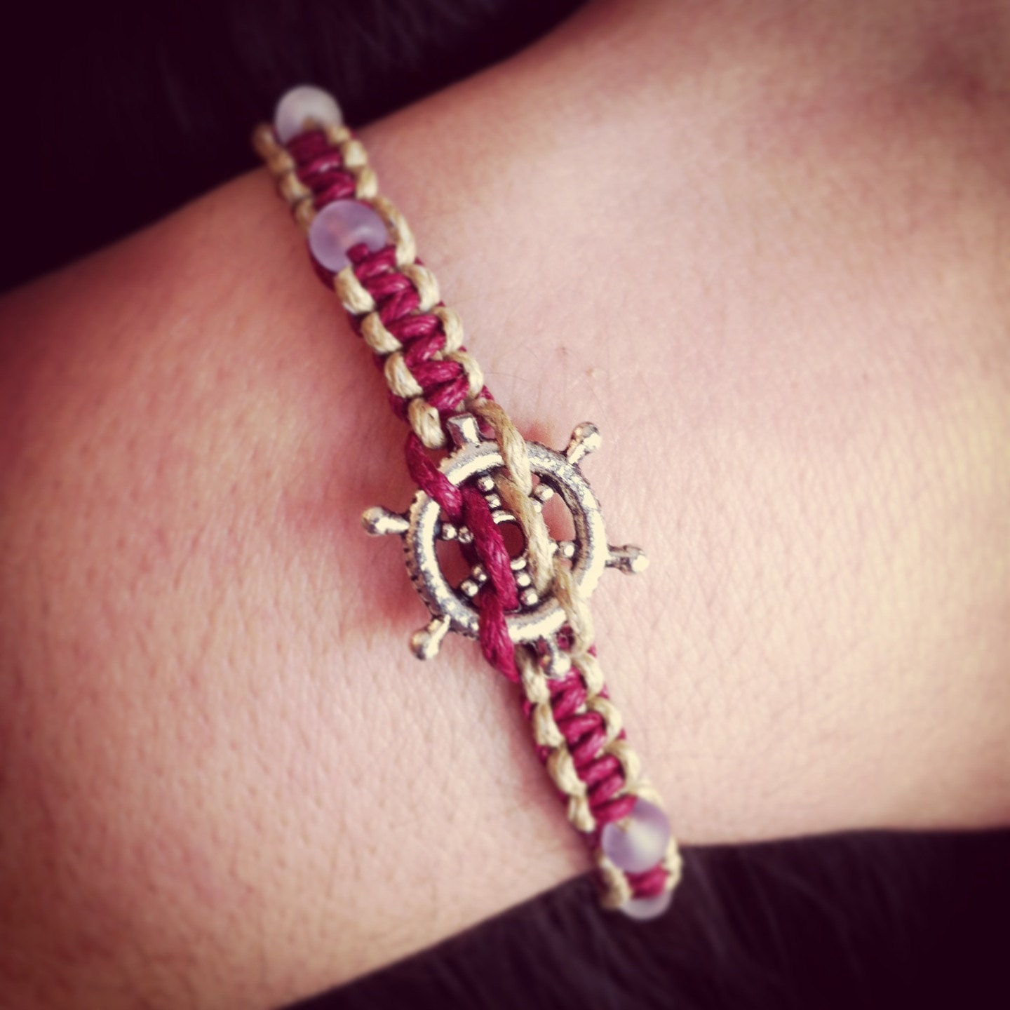 Nautical Charm Bracelet Two Strand