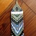 Beaded Peacock Earring