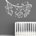 White Reaching Branch Wall Decal by LittleLion Studio