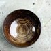 Black stoneware bowl