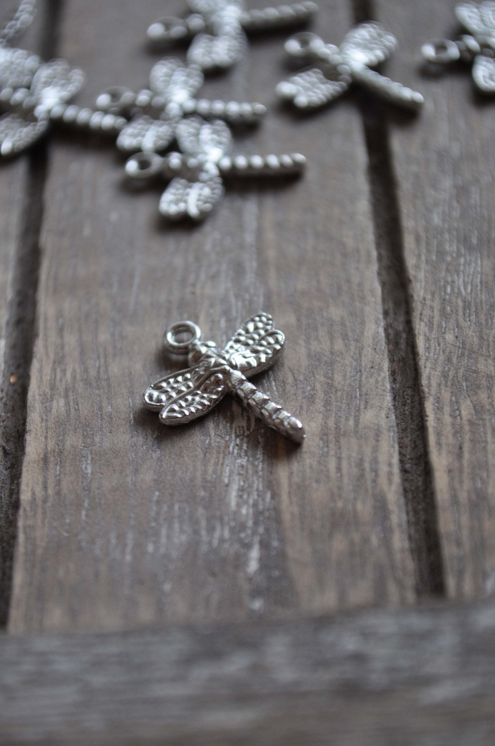 25 Pieces Silver Color Mini Dragonfly Jewelry Spacer, Silver Metal Jewelry Connector, Jewelry Supply