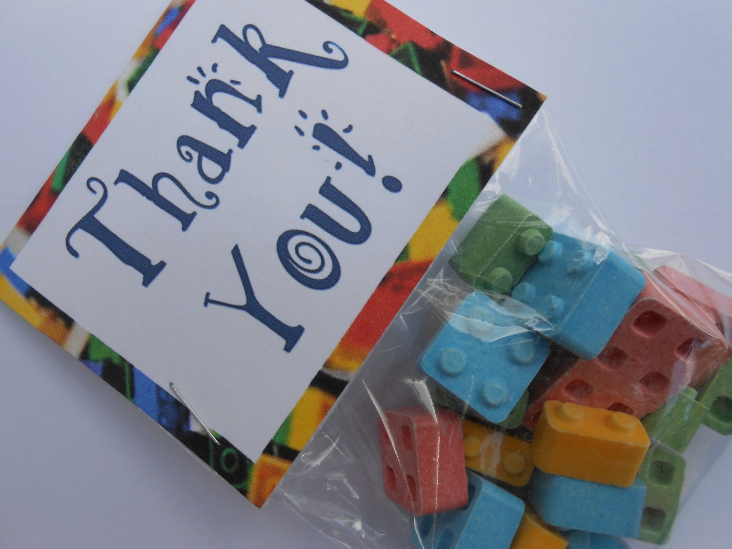 Blocks Party Favors - Lego Blocks Birthday Party - Blocks Candy Favors
