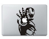 Iron Man -- Mac Decal Mac Sticker Macbook Decals Macbook Stickers  Vinyl Decal for Apple Laptop Macbook Pro / Macbook Air / iPad