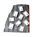 9 Mini Magnet Frames - Easel Photo Frames - Wedding Prop - Cardboard - Craft Supply