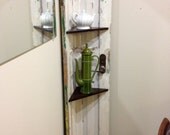 Hand Made/ Vintage/ Door /Corner Book Shelf/ Storage/ Display Piece