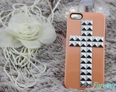 punk  iphone case, i phone 4 4s 5 case, cool cute iphone4 iphone4s 5 case,stylish plastic rubber cases cover, Artificial Swarovski Crystal