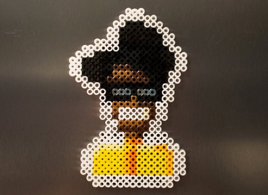 Maurice Moss // IT Crowd Inspired Character Sprite // 5.75 X 3.75 Inch Geek Magnet Design