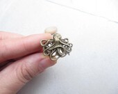 HOT-Wholesale Octopus ring adjustable ring steampunk antique jewelry
