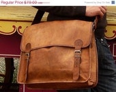 MEGA SALE 16x12x5 Leather Messenger Bag Shoulder Bag Laptop Macbookbag Handmade Everyday Satchel travel School College Office Bag