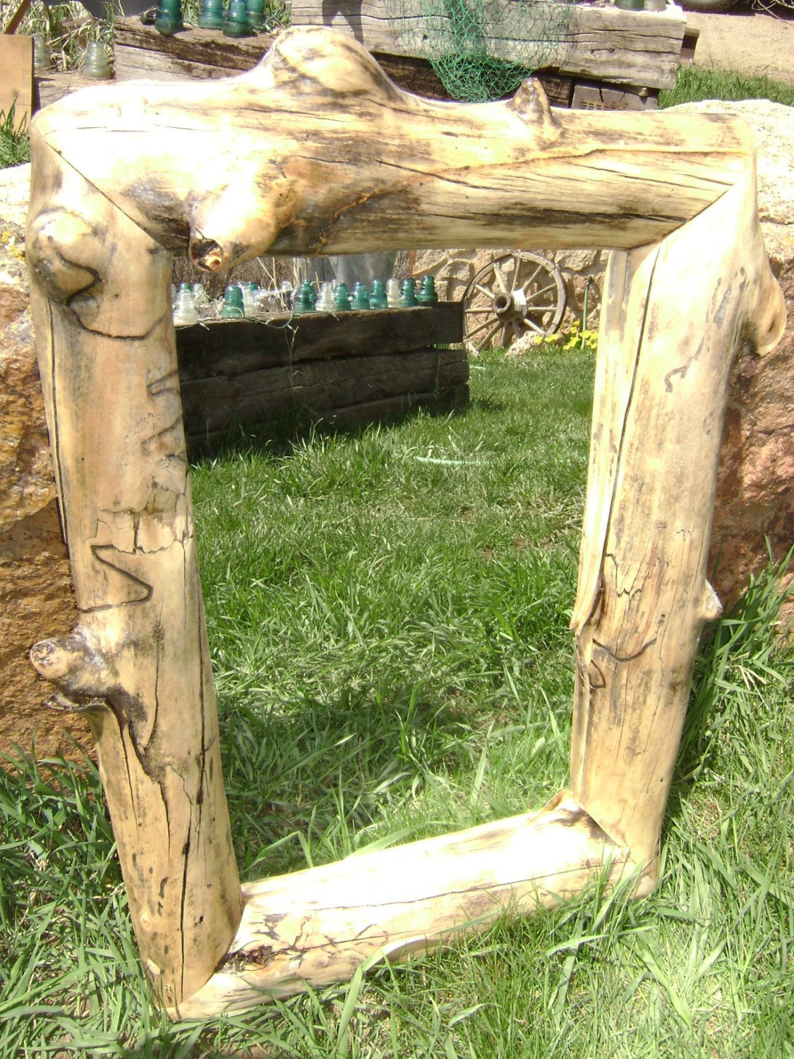 Aspen Log  Mirror