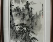 Mt.Huangshan 1 (Silk Embroidery)