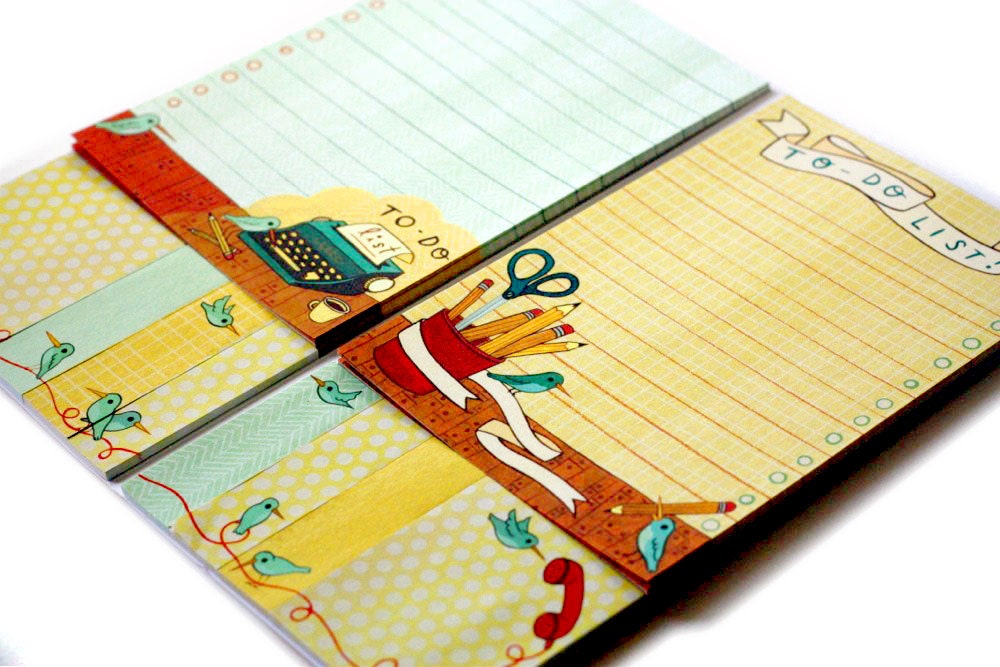 Home Office Organization Office Supply by boygirlparty - Retro Desk Organization Organizer - Bird Typewriter Art