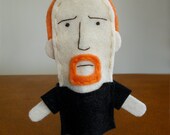 Louis CK Felt Finger Puppet