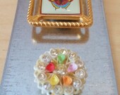 Vintage Finds Refrigerator Memo Board Magnets
