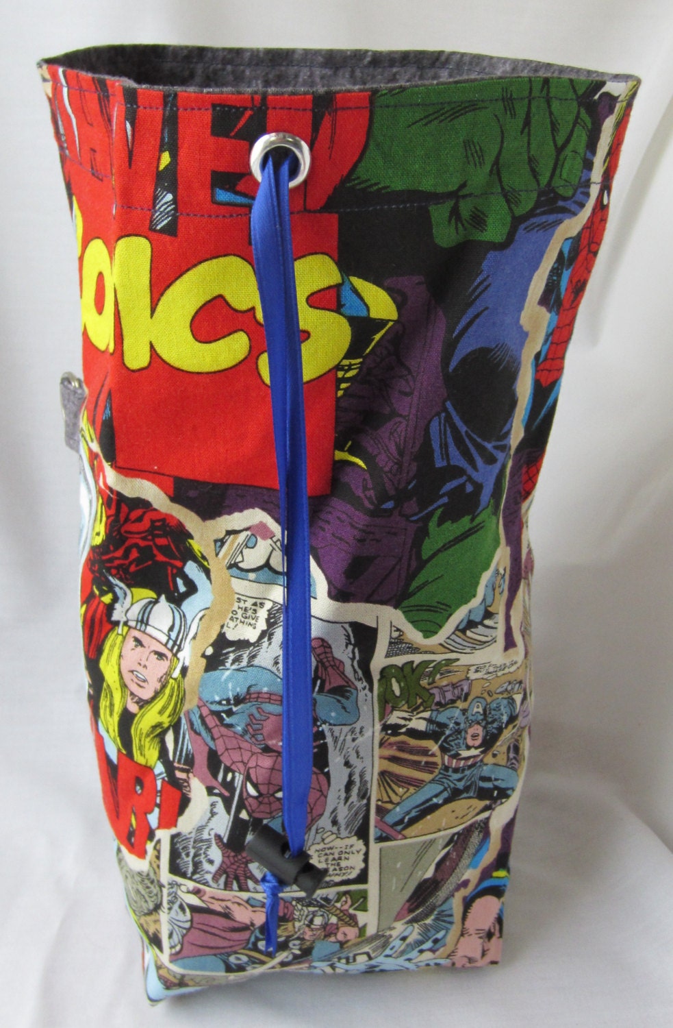 Superheroes Fly off the Pages WIP Bag