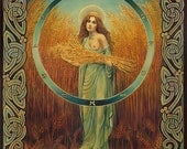 Ceres Roman Fertility & Agriculture Goddess 11x14 Print