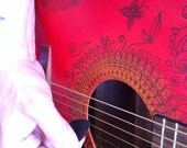 Guitar Pick in Black - Made From Recycled Vinyl Record - Father's Day Gift for Musicians, Rockers, Vinyl Collectors