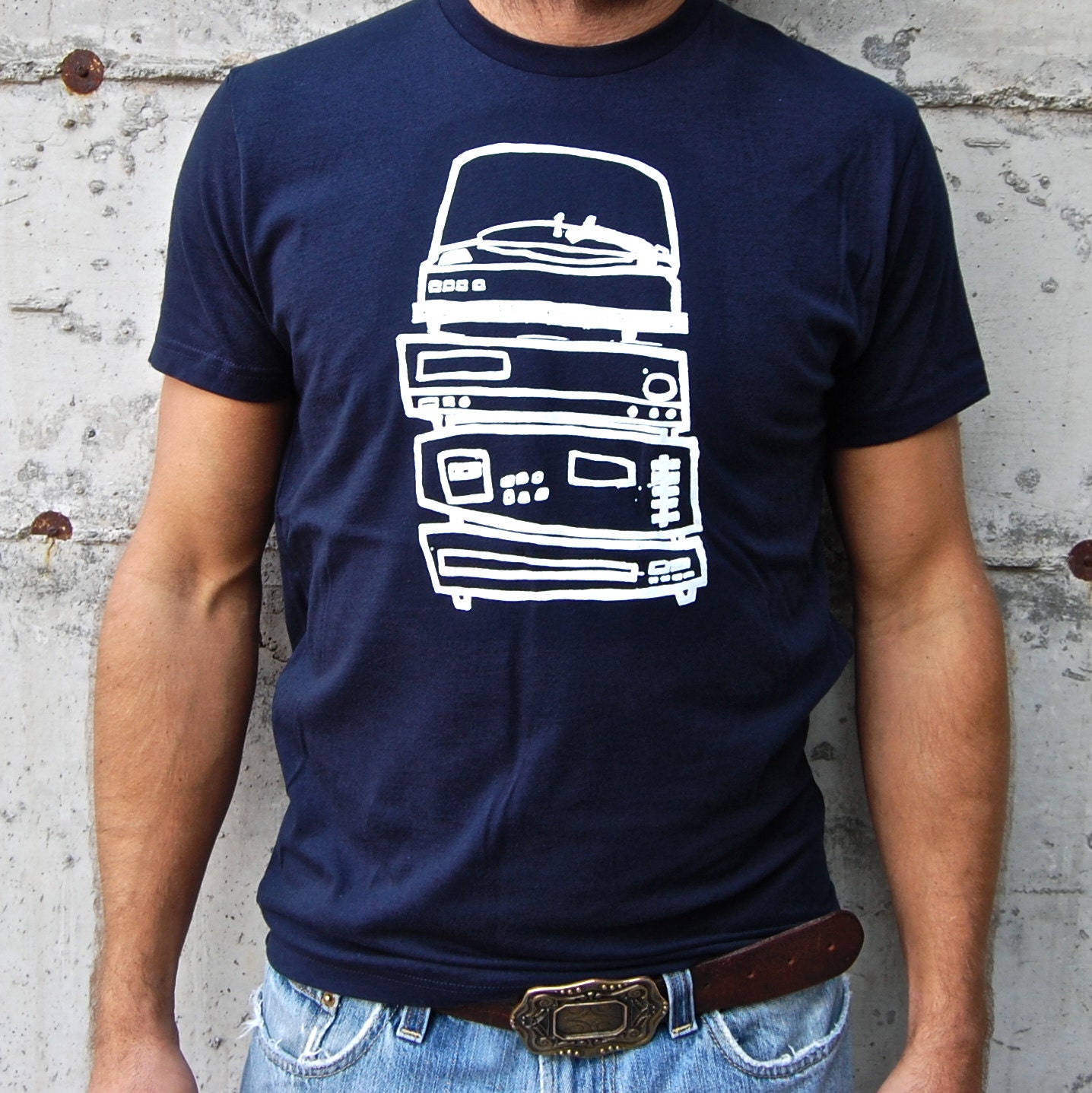 Stereo Stack tee