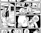 Breathers graphic novel original art - page 298