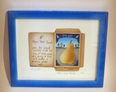 ORIGINAL ART Commission A Seed Packet with your name and fruit, flower or veg by Valerie Walsh