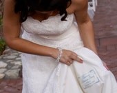 A Little Something Extra Wedding Dress Label With Decorative Border