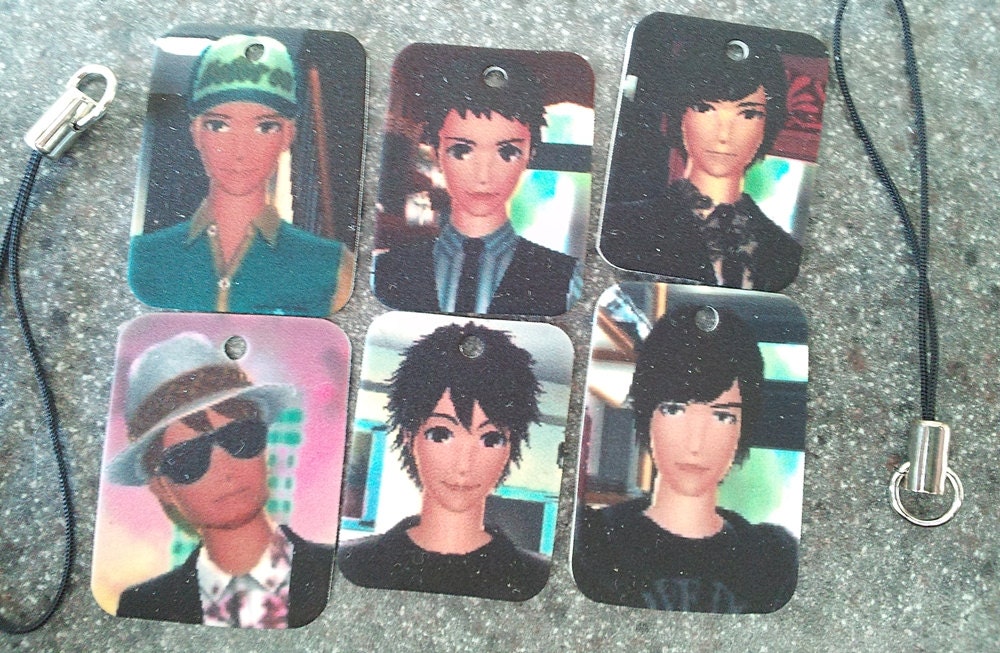 DARK Style Savvy Trendsetters plastic character charms Males